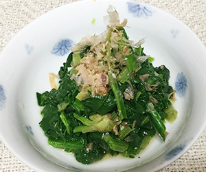 ホウレン草のおひたし